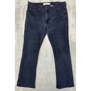 Levi's 515‎ Bootcut Jeans Lower Rise Dark Wash Denim Women's Size 14 MIS M Y2K